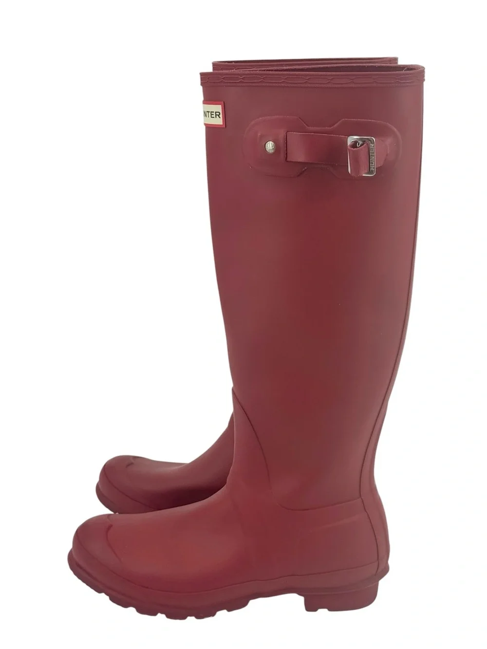 Hunter Women’s Original Tall Rain Boots Red Size 8